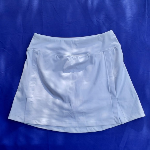 Mono B Pull On Mini‎ Skirt Size M White Stretch - Picture 4 of 7